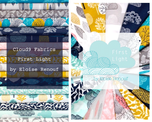 Cloud9 Fabrics First Light Collection by Eloise Renouf
