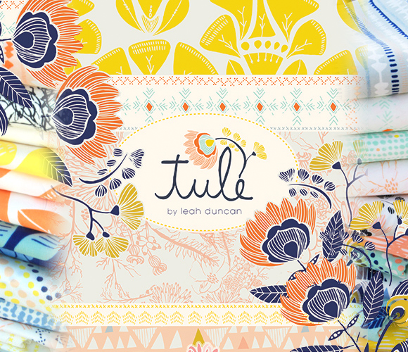 Art Gallery Fabrics Tule Collection by Leah Duncan