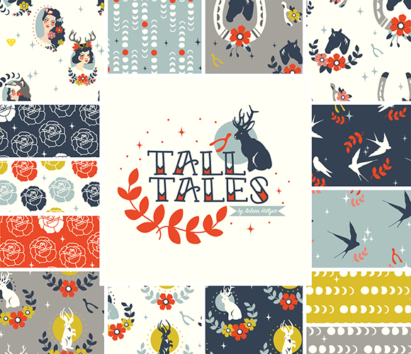 Birch Fabrics Tall Tales Collection by Arleen Hillyer
