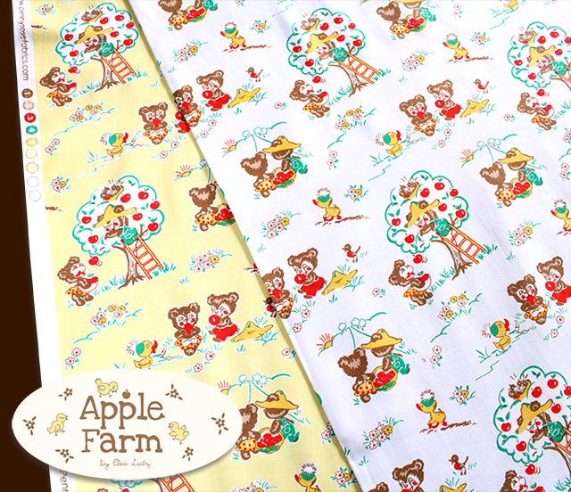 Penny Rose Fabrics Apple Farm by Elea Lutz