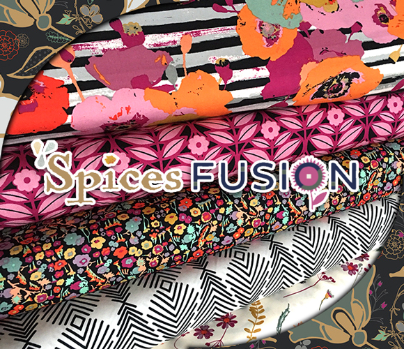 Art Gallery Fabrics Spices Fusion Collection by AGF Studio