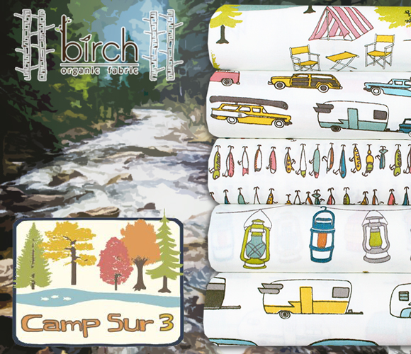 Birch Fabrics Camp Sur 3 Collection by Jay-Cyn Designs
