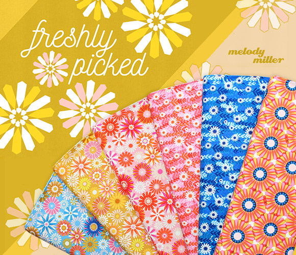 COTTON+STEEL Freshly Picked Collection by Melody Miller