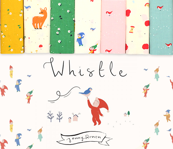 Birch Fabrics Whistle Collection by Jenny Ronen